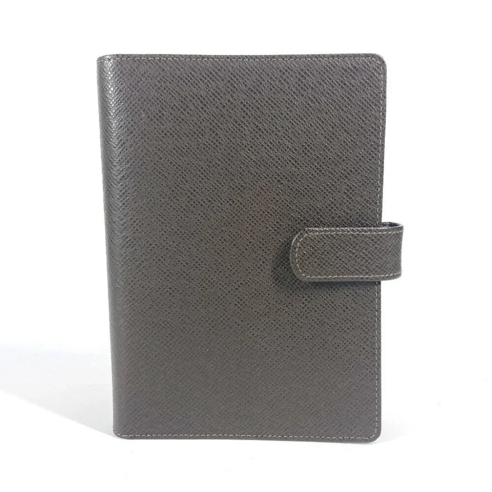 LOUIS VUITTON R20432 Taiga AgendaMM Stationery System Planner Notebook cover